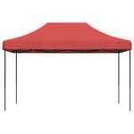 Sammenleggbart Partytelt Pop-Up Burgunder 440X292X315 Cm