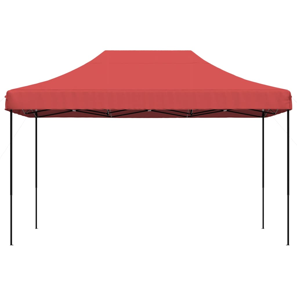 Sammenleggbart Partytelt Pop-Up Burgunder 440X292X315 Cm
