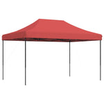 Sammenleggbart Partytelt Pop-Up Burgunder 440X292X315 Cm