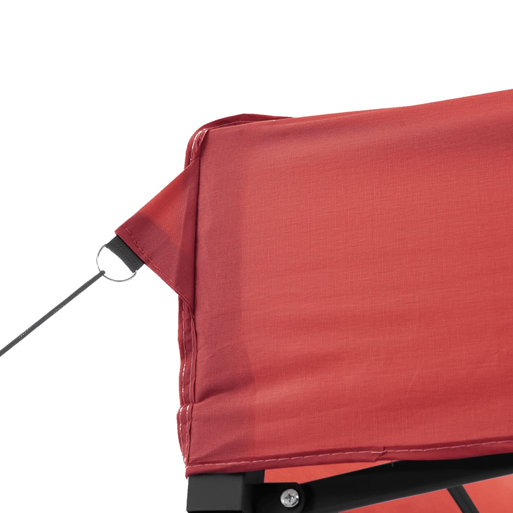 Sammenleggbart Partytelt Pop-Up Burgunder 440X292X315 Cm