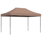 Sammenleggbart Partytelt Pop-Up Brun 440X292X315 Cm