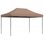 Sammenleggbart Partytelt Pop-Up Brun 440X292X315 Cm