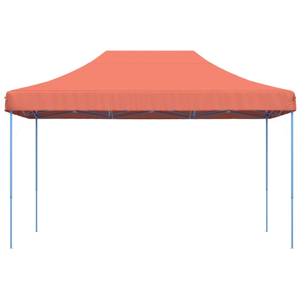 Sammenleggbart Partytelt Pop-Up Terrakotta 440X292X315 Cm