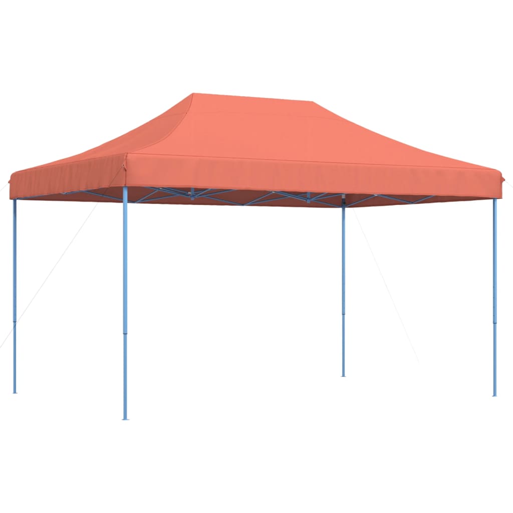 Sammenleggbart Partytelt Pop-Up Terrakotta 440X292X315 Cm