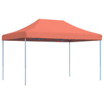 Sammenleggbart Partytelt Pop-Up Terrakotta 440X292X315 Cm