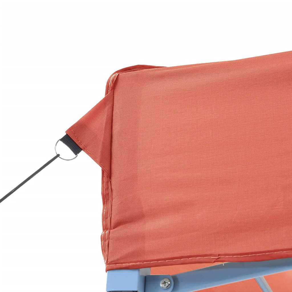 Sammenleggbart Partytelt Pop-Up Terrakotta 440X292X315 Cm