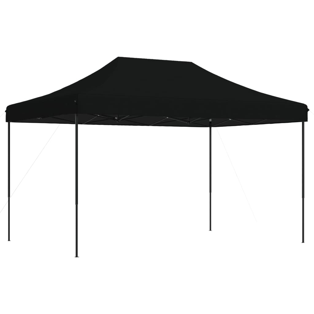 Sammenleggbart Partytelt Pop-Up Svart 440X292X315 Cm