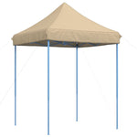 Sammenleggbart Partytelt Pop-Up Beige 200X200X306 Cm
