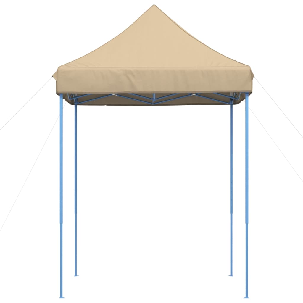 Sammenleggbart Partytelt Pop-Up Beige 200X200X306 Cm