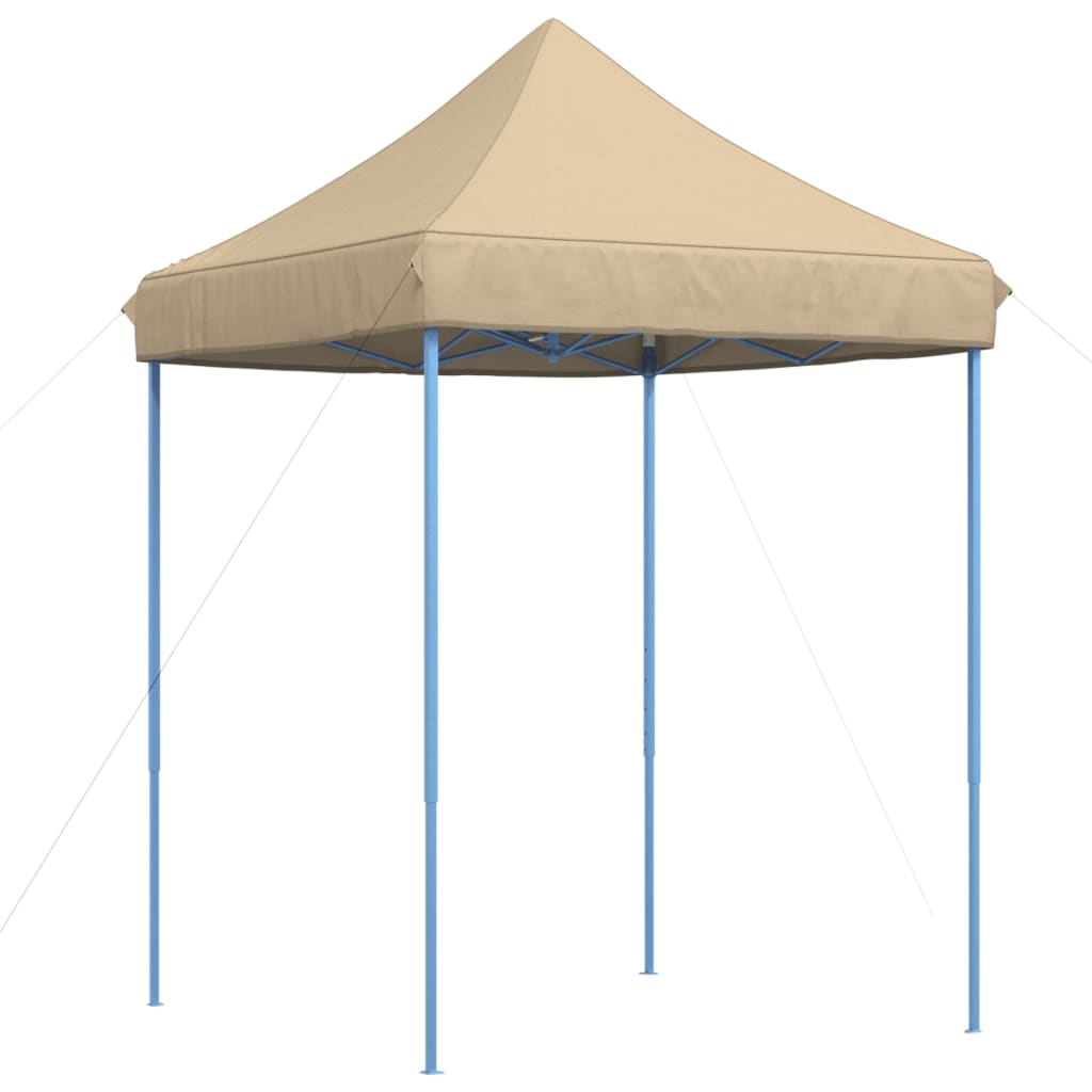 Sammenleggbart Partytelt Pop-Up Beige 200X200X306 Cm