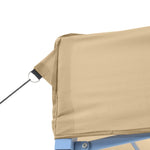 Sammenleggbart Partytelt Pop-Up Beige 200X200X306 Cm