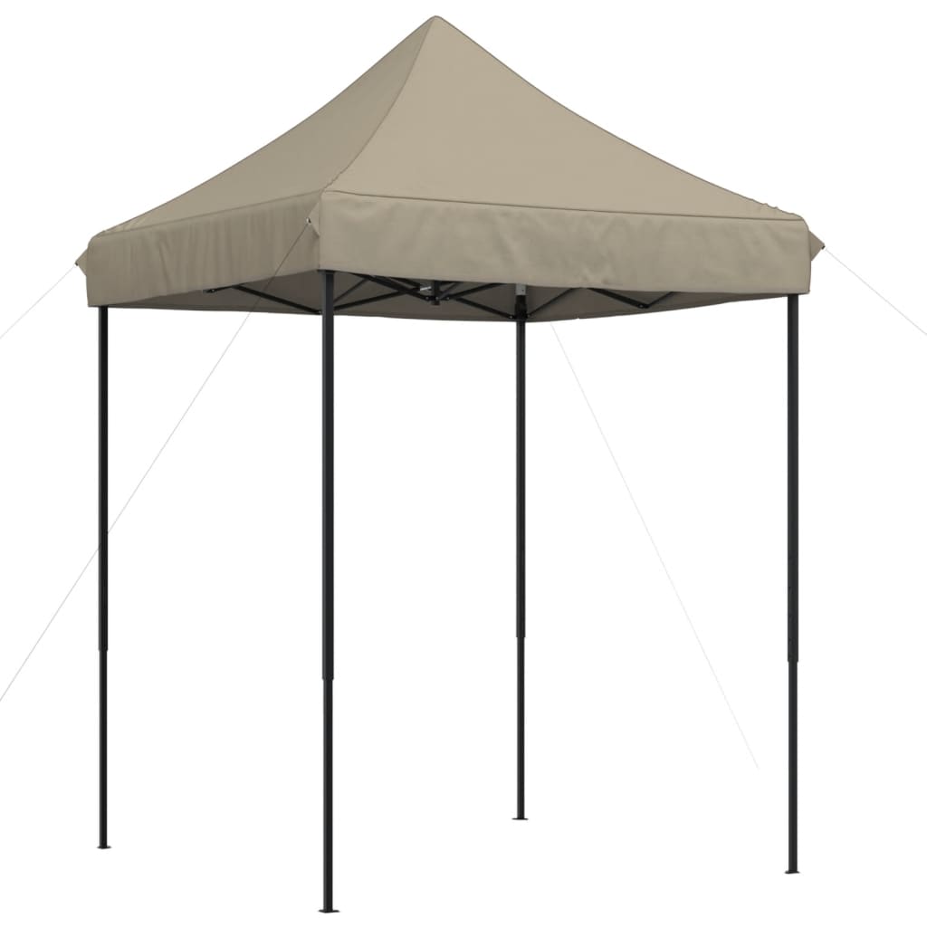 Sammenleggbart Partytelt Pop-Up Gråbrun 200X200X306 Cm