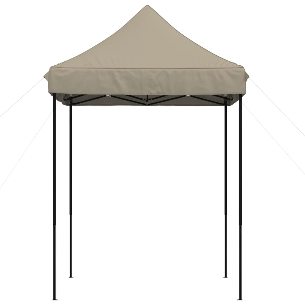 Sammenleggbart Partytelt Pop-Up Gråbrun 200X200X306 Cm