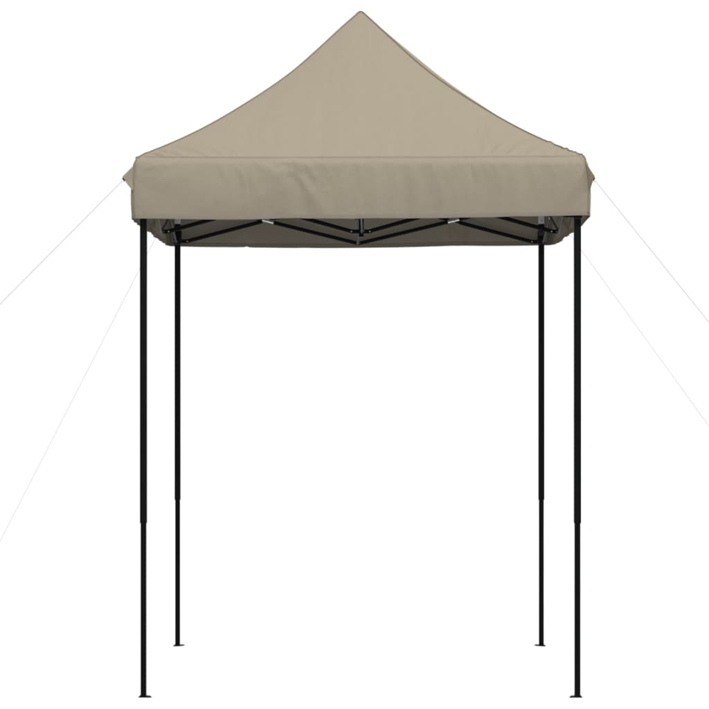 Sammenleggbart Partytelt Pop-Up Gråbrun 200X200X306 Cm