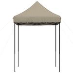 Sammenleggbart Partytelt Pop-Up Gråbrun 200X200X306 Cm