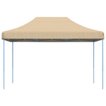 Sammenleggbart Partytelt Pop-Up Beige 410X279X315 Cm