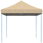Sammenleggbart Partytelt Pop-Up Beige 410X279X315 Cm