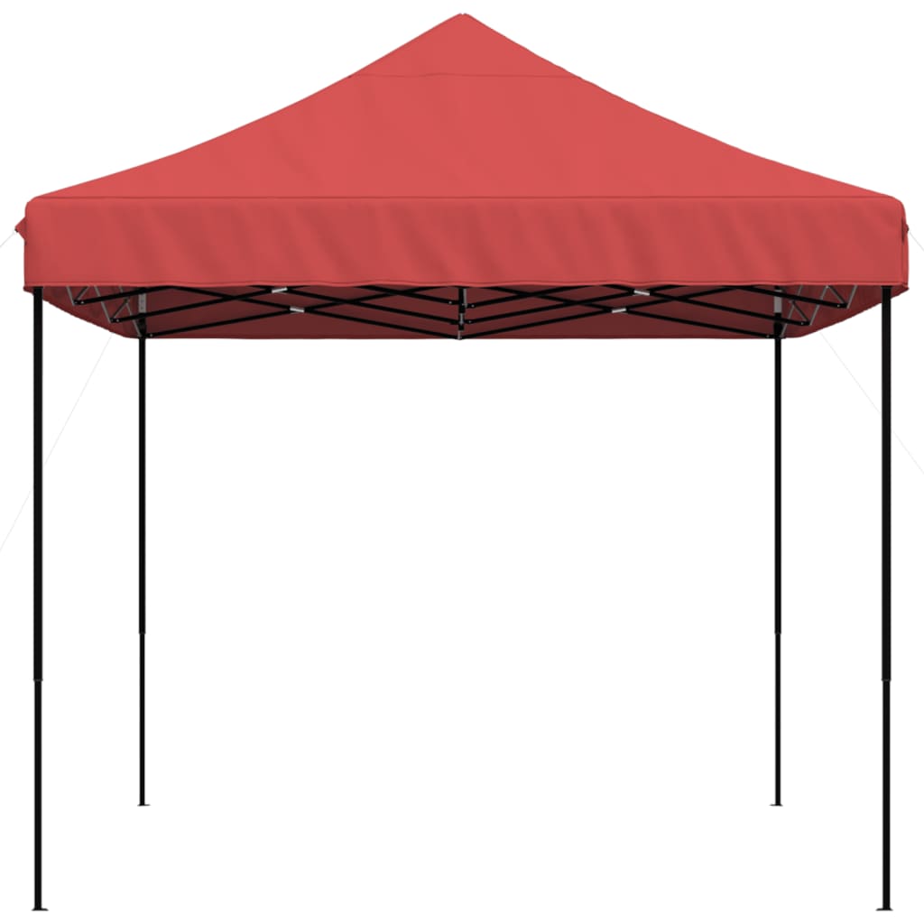 Sammenleggbart Partytelt Pop-Up Burgunder 410X279X315 Cm