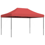 Sammenleggbart Partytelt Pop-Up Burgunder 410X279X315 Cm