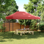 Sammenleggbart Partytelt Pop-Up Burgunder 410X279X315 Cm