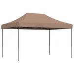 Sammenleggbart Partytelt Pop-Up Brun 410X279X315 Cm