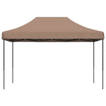 Sammenleggbart Partytelt Pop-Up Brun 410X279X315 Cm