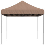 Sammenleggbart Partytelt Pop-Up Brun 410X279X315 Cm