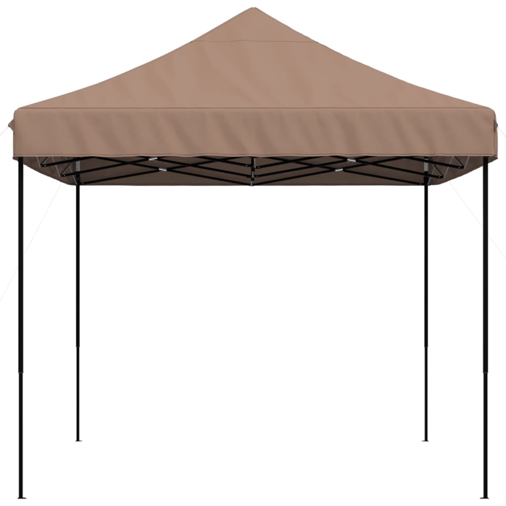 Sammenleggbart Partytelt Pop-Up Brun 410X279X315 Cm