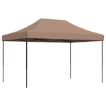 Sammenleggbart Partytelt Pop-Up Brun 410X279X315 Cm