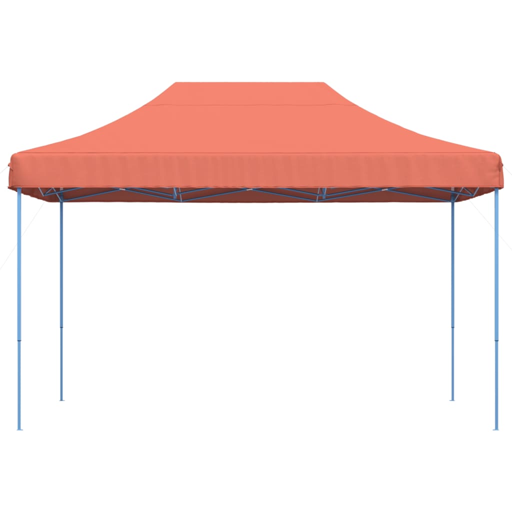 Sammenleggbart Partytelt Pop-Up Terrakotta 410X279X315 Cm