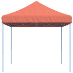Sammenleggbart Partytelt Pop-Up Terrakotta 410X279X315 Cm