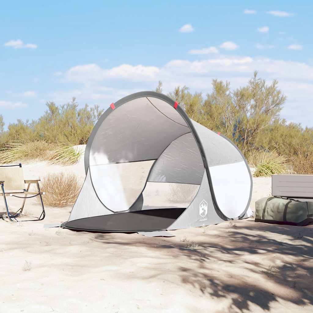 Strandtelt Grå Pop-Up Vanntett