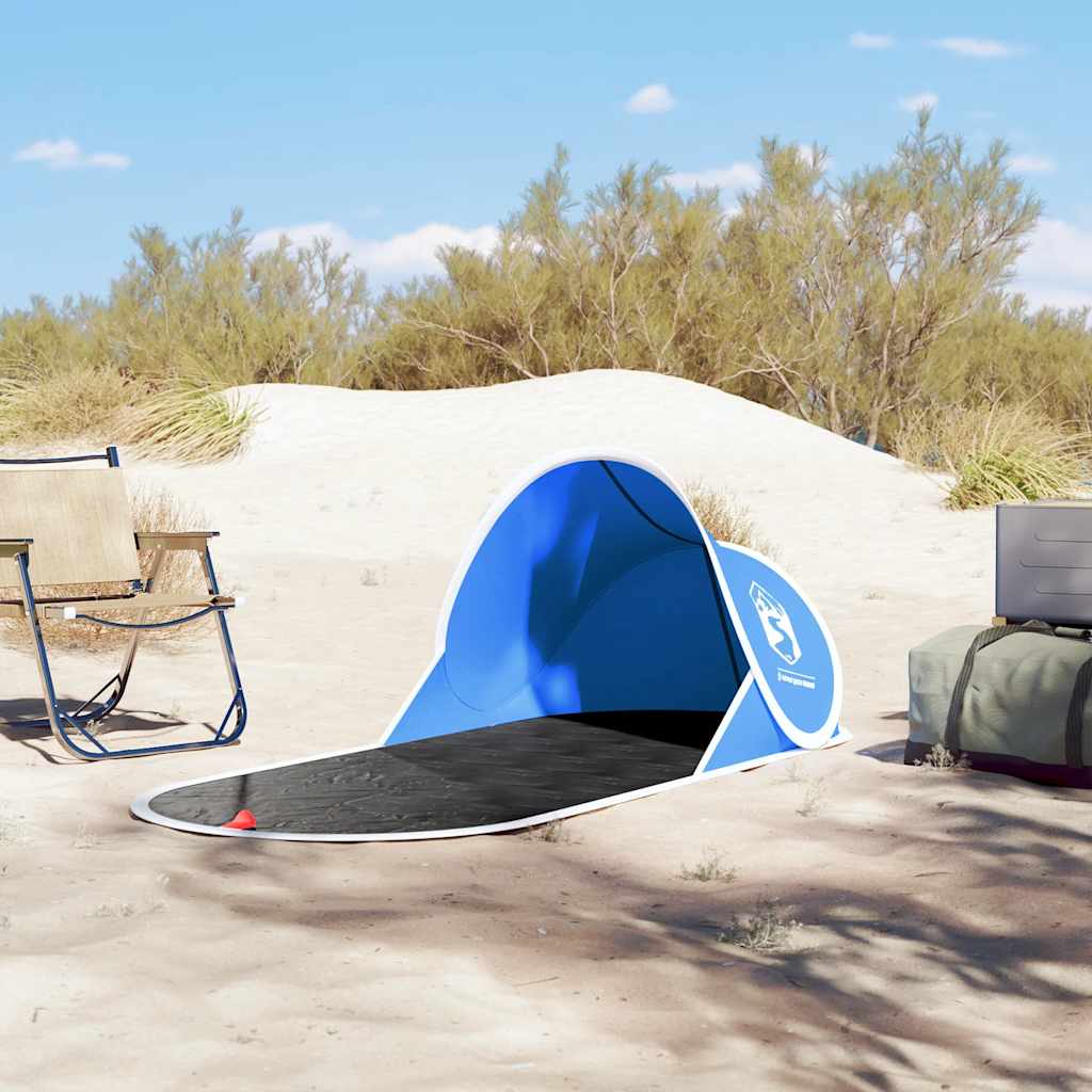 Strandtelt Azurblå Pop-Up Vanntett