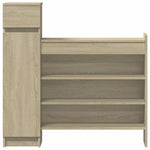 Skohylle Sonoma Eik 100,5X28X100 Cm Konstruert Tre