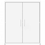Skjenk Hvit 60X31X70 Cm Konstruert Tre