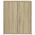 Skjenk Sonoma Eik 60X31X70 Cm Konstruert Tre