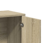 Skjenk Sonoma Eik 60X31X70 Cm Konstruert Tre