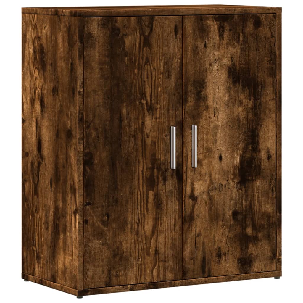 Skjenk Røkt Eik 60X31X70 Cm Konstruert Tre