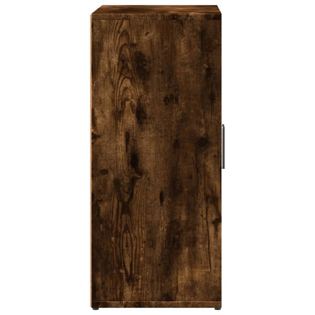 Skjenk Røkt Eik 60X31X70 Cm Konstruert Tre