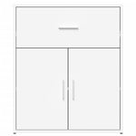 Skjenk Hvit 60X31X70 Cm Konstruert Tre