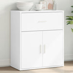 Skjenk Hvit 60X31X70 Cm Konstruert Tre