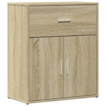 Skjenk Sonoma Eik 60X31X70 Cm Konstruert Tre