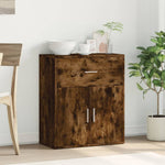 Skjenk Røkt Eik 60X31X70 Cm Konstruert Tre