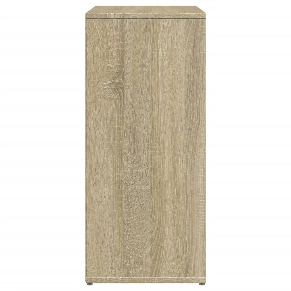 Skjenk Sonoma Eik 60X31X70 Cm Konstruert Tre