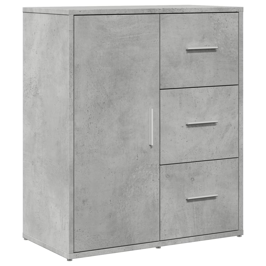 Skjenk Grå 60X31X70 Cm Konstruert Tre