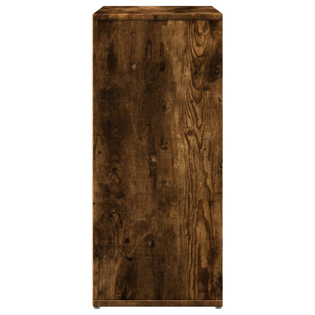 Skjenk Røkt Eik 60X31X70 Cm Konstruert Tre