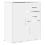Skjenk Hvit 60X31X70 Cm Konstruert Tre