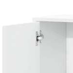 Skjenk Hvit 60X31X70 Cm Konstruert Tre