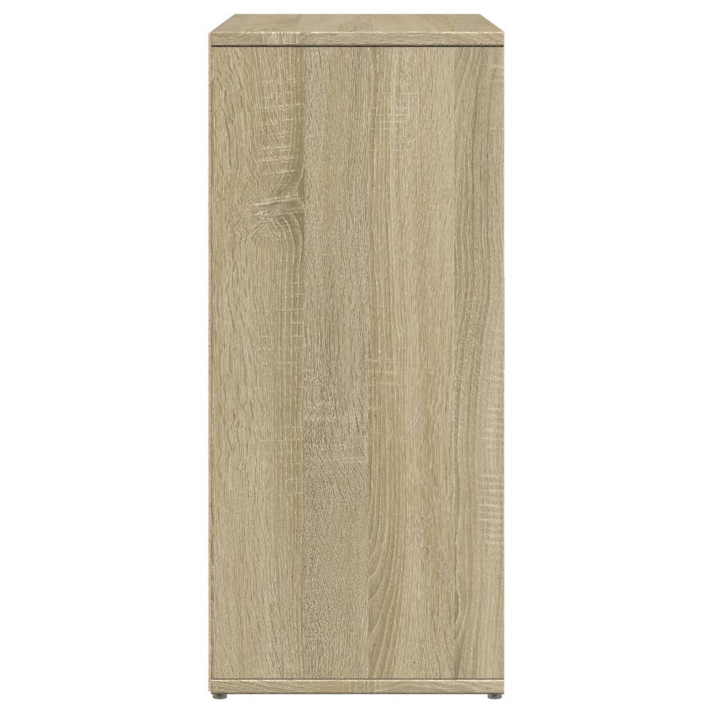 Skjenk Sonoma Eik 60X31X70 Cm Konstruert Tre