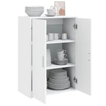 Skjenk Hvit 60X31X84 Cm Konstruert Tre